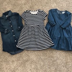 3 old navy dresses